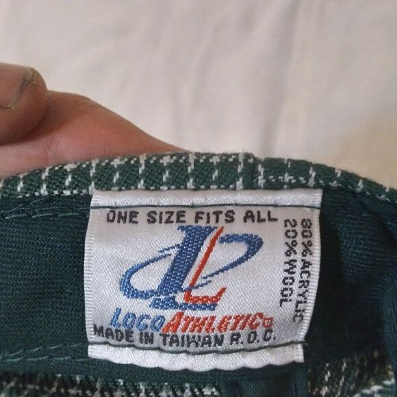 DS Vintage Logo Athletic GB Packers Snap Back Hat - Picture 8 of 8